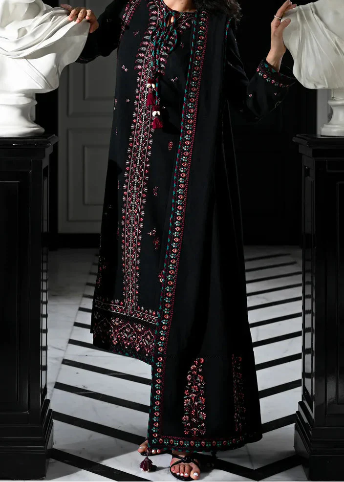 Grace W895-Embroidered 3pc Marina Dress With Embroidered Marina Shawl.