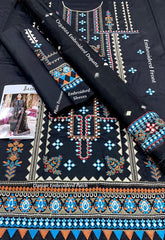 Grace W19- Embroidered 2pc marina dress