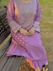 Grace W798-Embroidered 2pc Marina Dress