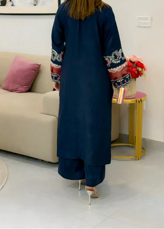 Grace W888-Embroidered 2pc Marina Dress.