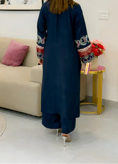 Grace W888-Embroidered 2pc Marina Dress.