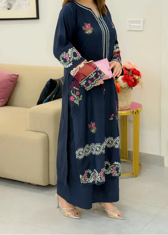 Grace W888-Embroidered 2pc Marina Dress.