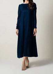 Grace W1127-unstitched Velvet Frock