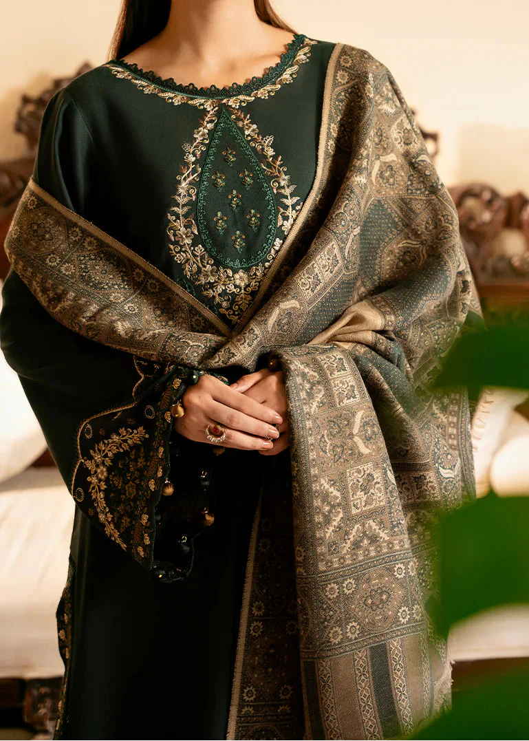 Grace S1390 - Embroidered 3pc Lawn Dress With Printed Lawn Dupatta.