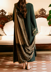 Grace S1390 - Embroidered 3pc Lawn Dress With Printed Lawn Dupatta.