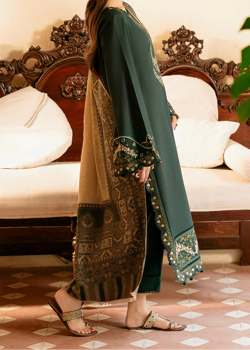 Grace S1390 - Embroidered 3pc Lawn Dress With Printed Lawn Dupatta.