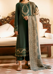 Grace S1390 - Embroidered 3pc Lawn Dress With Printed Lawn Dupatta.