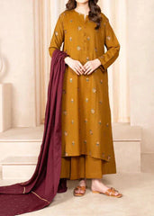 Grace Z-(W553)- Stitched Embroidered 3PC Marina Dress With Embroidered Marina Shawl.