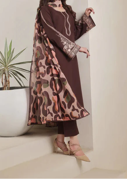 Grace S1369 - Embroidered 3pc Lawn Dress With Printed Lawn Dupatta.