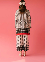 Grace W961- Digital Printed 2pc Karandi Dress.