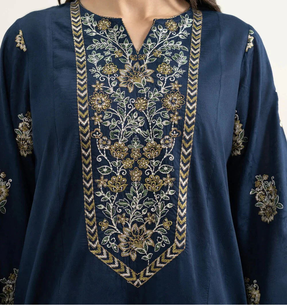Grace S1487 -Embroidered 2pc lawn dress.