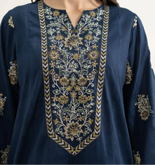 Grace S1487 -Embroidered 2pc lawn dress.