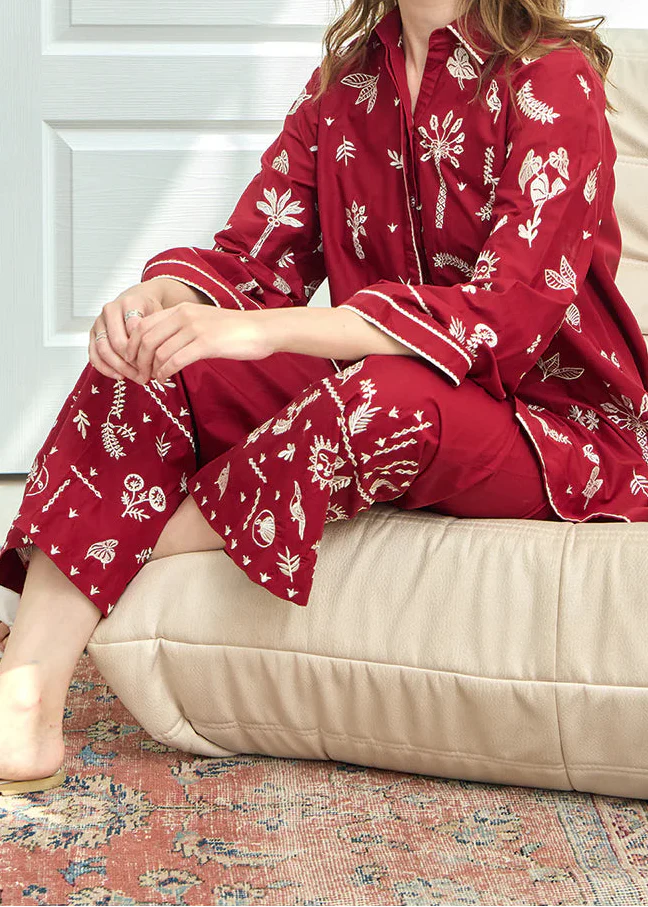 Grace W915-Embroidered 2pc Marina Dress.