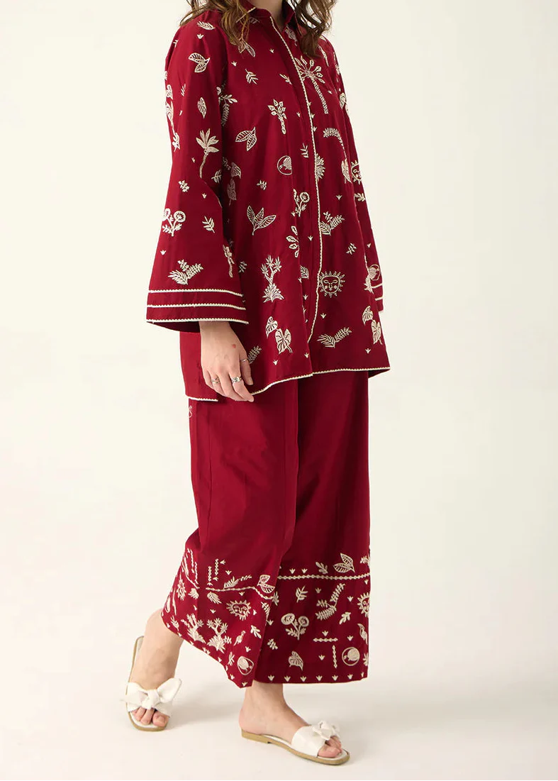 Grace W915-Embroidered 2pc Marina Dress.