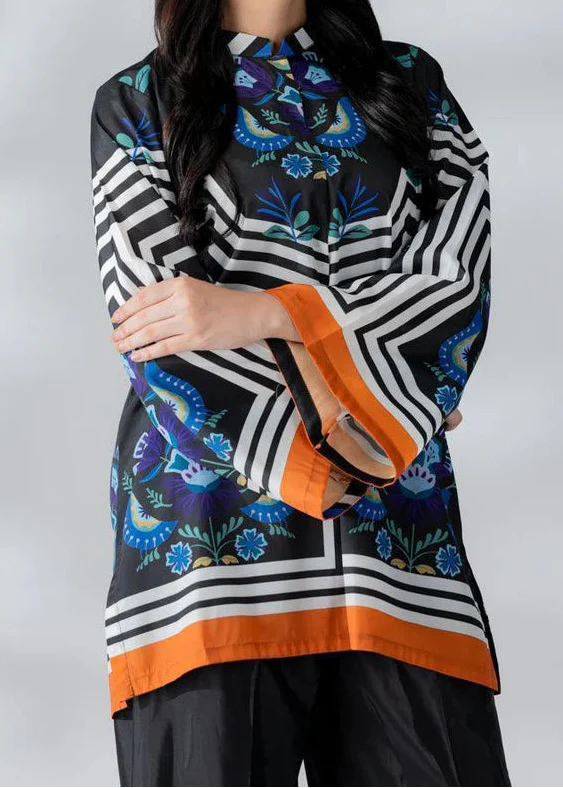 Grace W959- Digital Printed 2pc Karandi Dress.