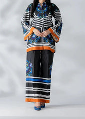 Grace W959- Digital Printed 2pc Karandi Dress.