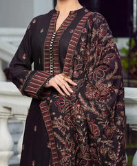 Sarinnah Premium D62-Luxury Formal Heavy Embroidered Karandi Shawl.