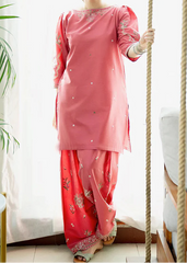 Grace S1308-Embroidered 2pc Lawn Dress.