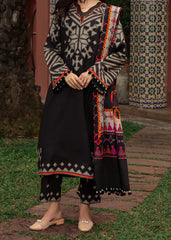 Grace W916 - Digital Printed 3pc Karandi Dress With Digital Printed Karandi Shawl.