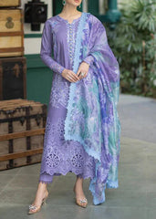Grace S1113-Embroidered 3pc CHIKANKARI Lawn dress with Printed Munar Dupatta.