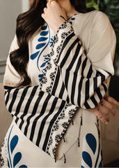 Grace W1015 - Digital Printed 3pc Silk Dress With Digital Printed Silk Dupatta.