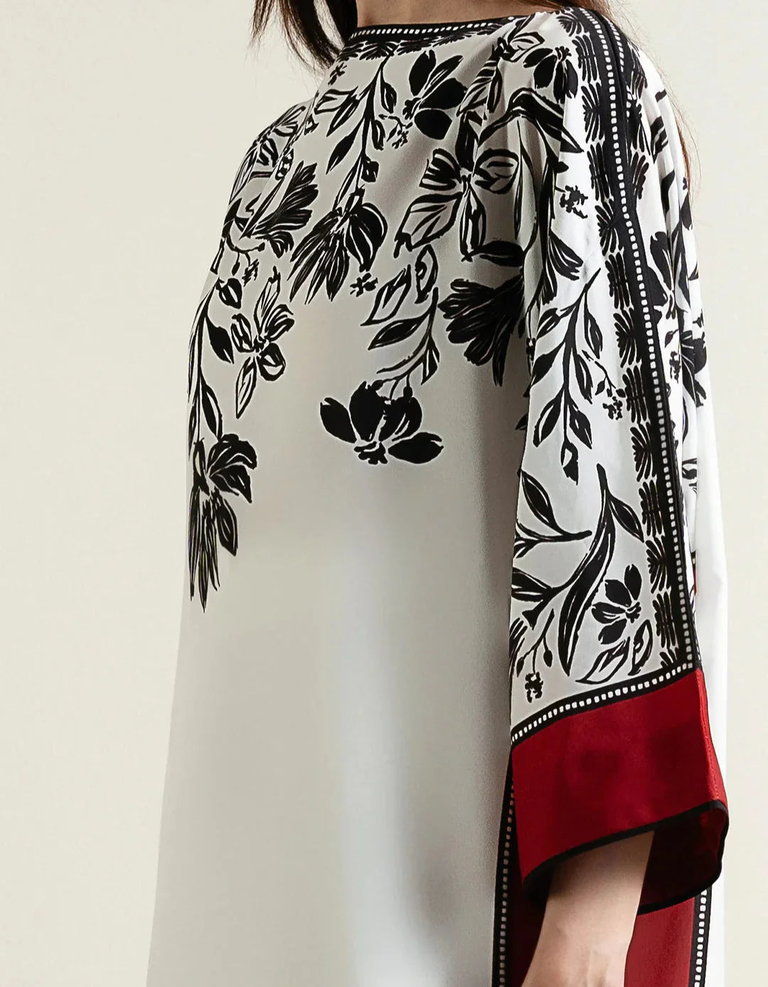 Grace W968- Digital Printed 2pc Karandi Dress.