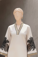 Grace W514-Embroidered 2Pc marina Dress.