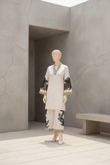 Grace W514-Embroidered 2Pc marina Dress.