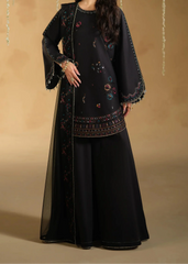 Grace S1513 - Embroidered 3pc Lawn Dress With Embroidered Khadi Net Dupatta.