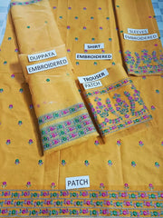 Grace S1012-Embroidered 3pc Lawn Dress with Embroidered Munar Dupatta.