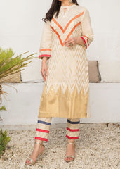 Grace S1085-Embroidered 2pc Lawn Dress.