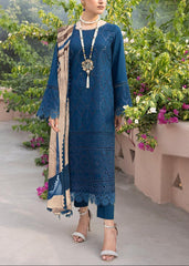 Grace S1119-Embroidered 3pc CHIKANKARI Lawn dress with Printed Munar Dupatta.