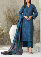 Grace S1139-Embroidered 3pc CHIKANKARI Lawn Dress With Printed Munar Dupatta.
