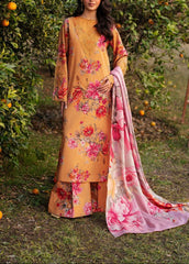 Grace S1177-Digital Printed 3pc Lawn Dress With Digital  Printed Lawn Dupatta.