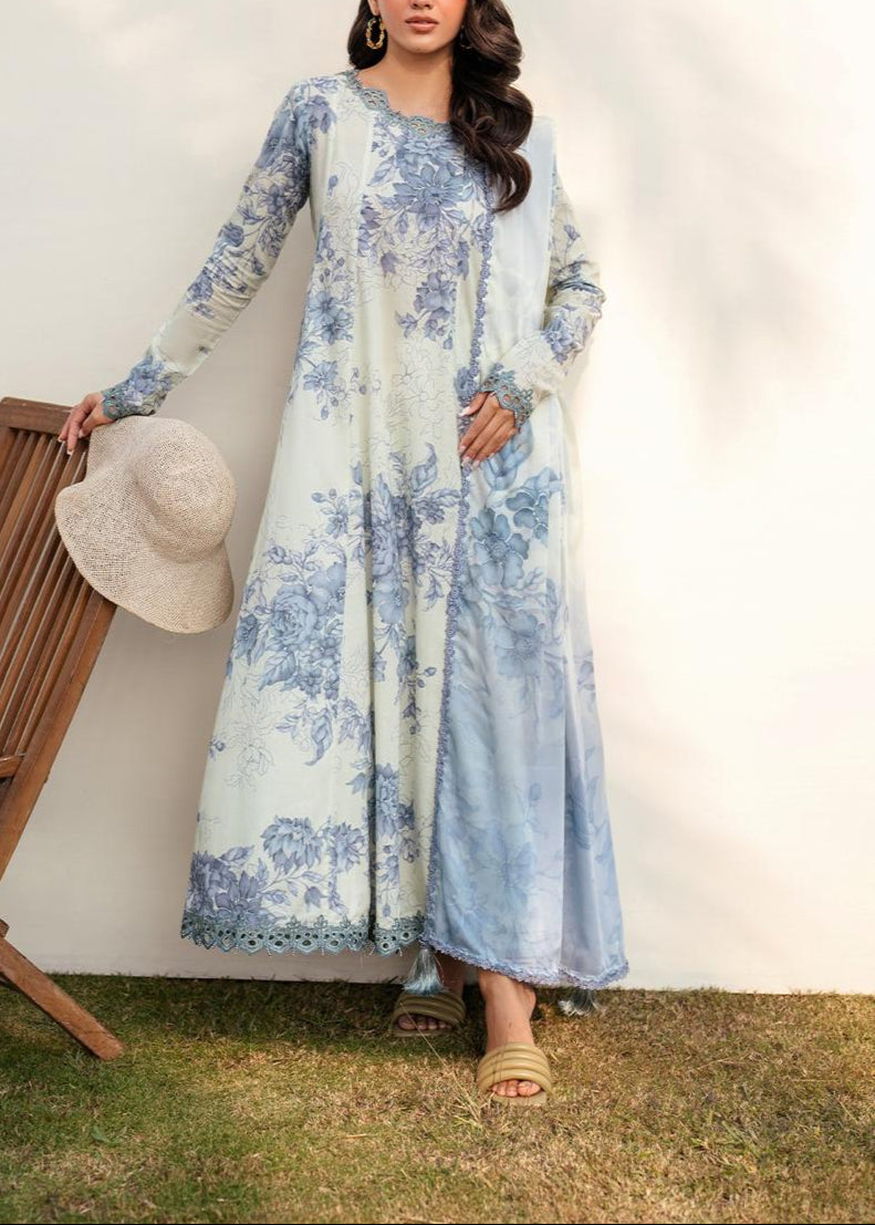 Grace S1174-Digital Printed 3pc Lawn Dress With Digital  Printed Lawn Dupatta.