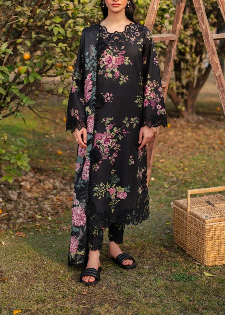 Grace S1175-Digital Printed 3pc Lawn Dress With Digital  Printed Lawn Dupatta.