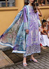 Grace S1200-Embroidered 3pc Lawn Dress With Printed Munar Dupatta.