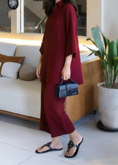 C-S 023- STITCHED 2PC DHANAK CO-ORD SET.