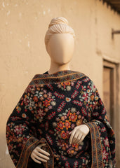 Sarinnah Premium D78-Luxury Formal Heavy Embroidered Karandi Shawl.