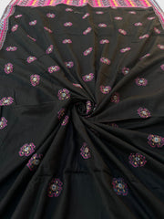 Sarinnah Premium D60-Luxury Formal Heavy Embroidered Karandi Shawl.