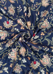 Sarinnah Premium D30-Luxury Formal Heavy Embroidered Karandi Shawl.