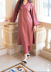 C-S 048- STITCHED 2PC LAWN CO-ORD SET.