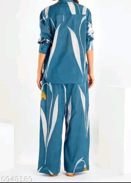 Grace W947- Digital Printed 2pc Karandi Dress.