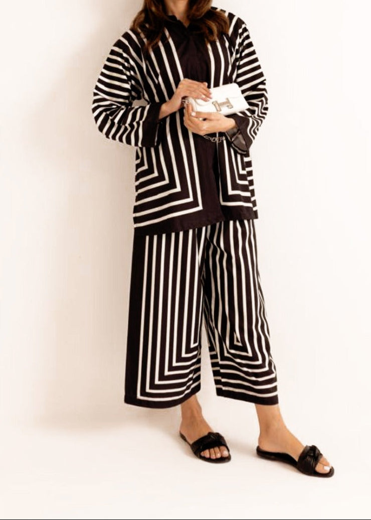 CS-101 NOVA- STITCHED 2PC PRINTED CO-ORD SET