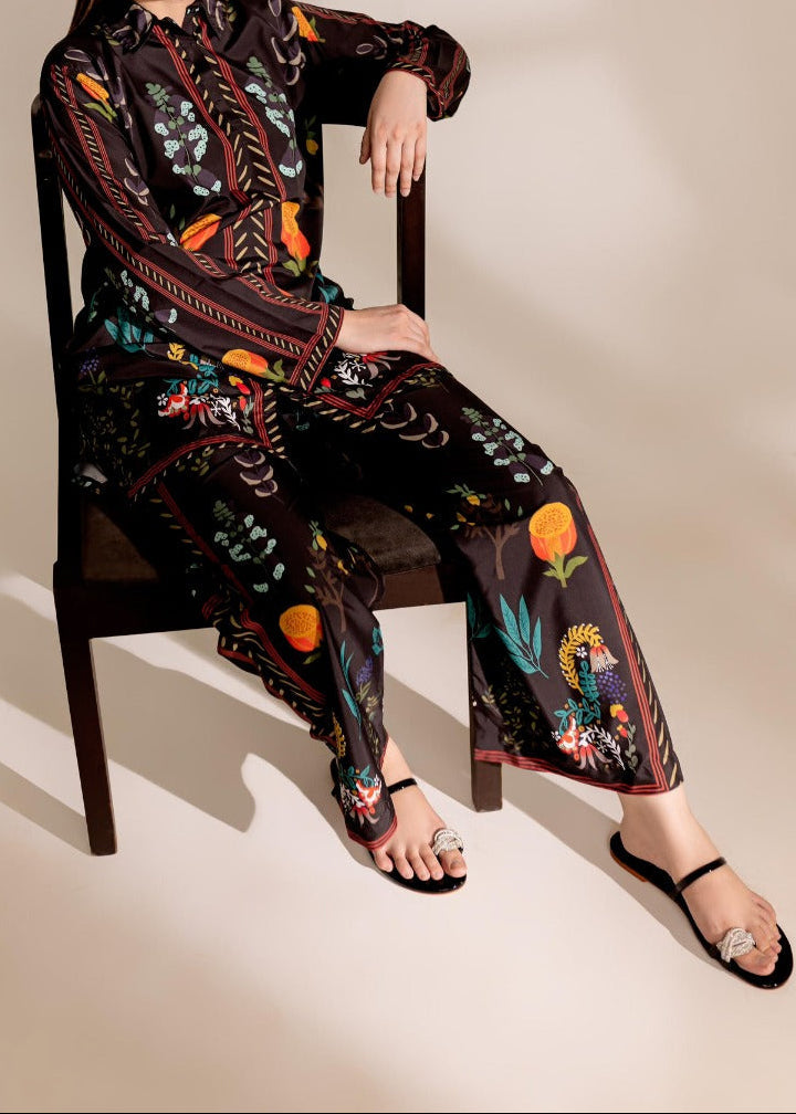 CS-102 MAYA- STITCHED 2PC PRINTED CO-ORD SET.