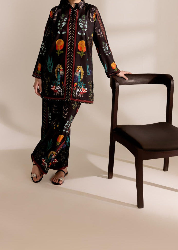 CS-102 MAYA- STITCHED 2PC PRINTED CO-ORD SET.