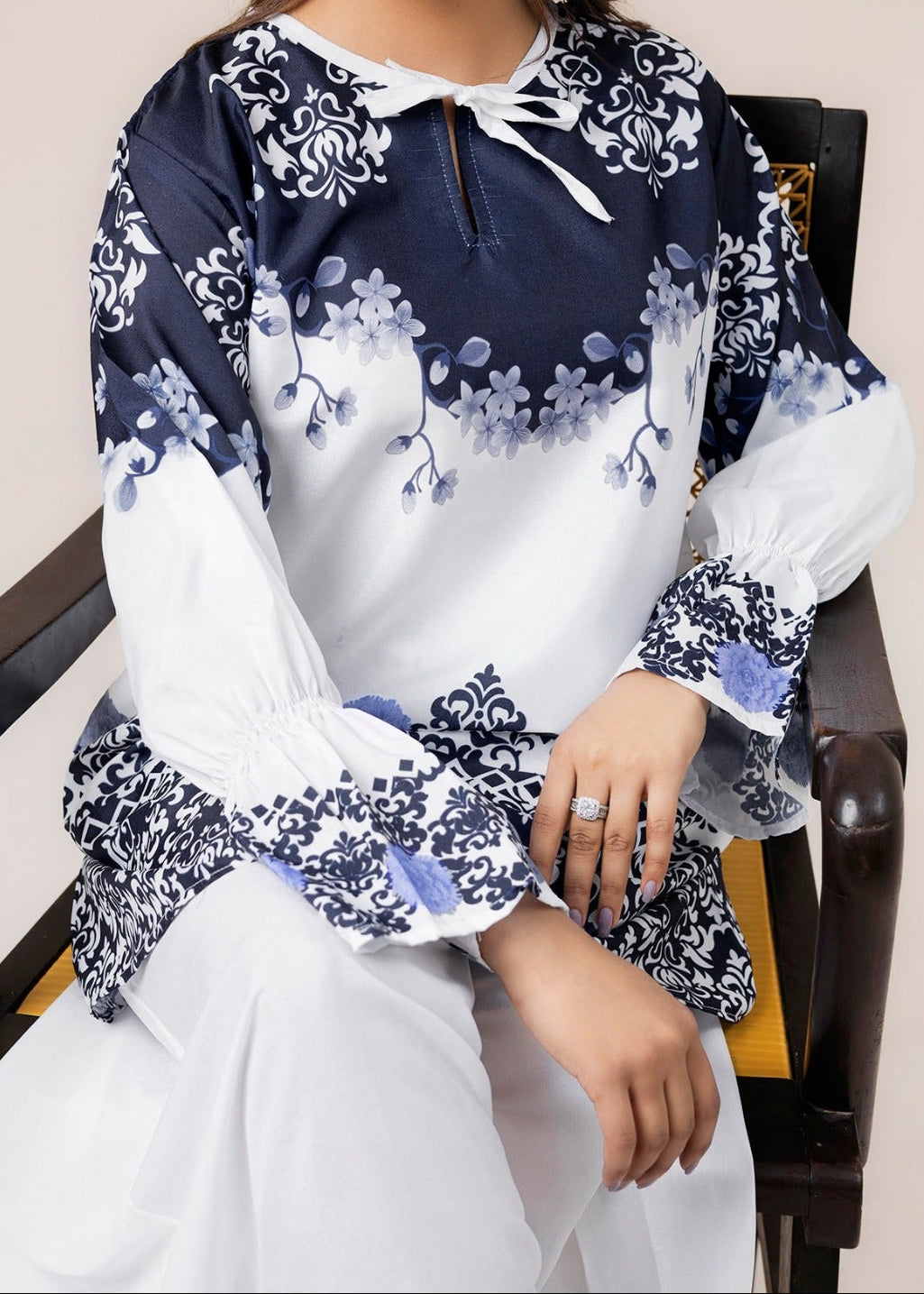 CS-104 ELINA- STITCHED 2PC PRINTED CO-ORD SET.