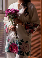 CS-106 ROSE- STITCHED 2PC PRINTED CO-ORD SET.