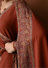 Grace Z-(S1305)- Stitched Embroidered 3pc Lawn Dress With Embroidered Lawn Dupatta.