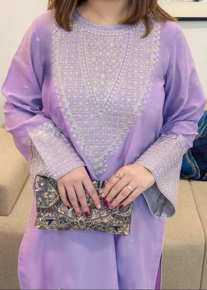 Grace S1328-Embroidered 2pc Lawn Dress.